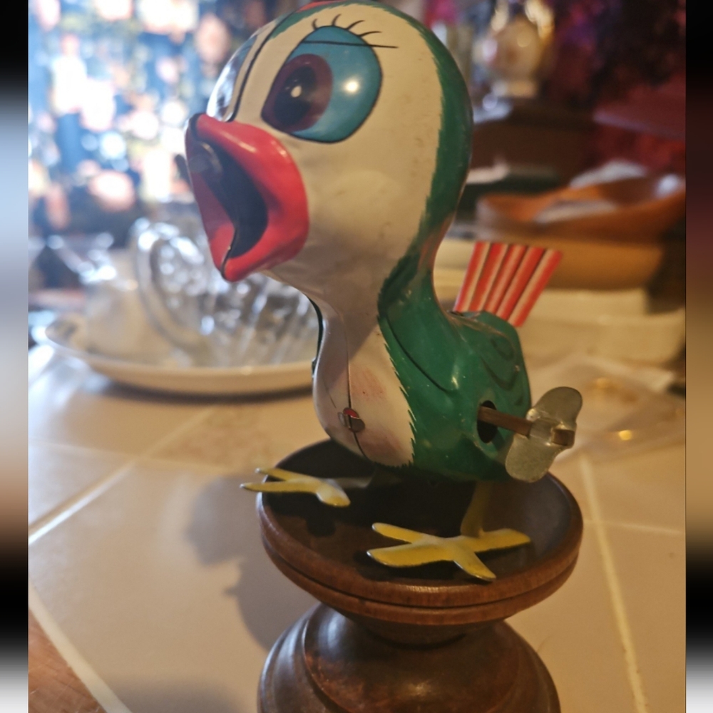 1950s Billy the Bird  wind up toy